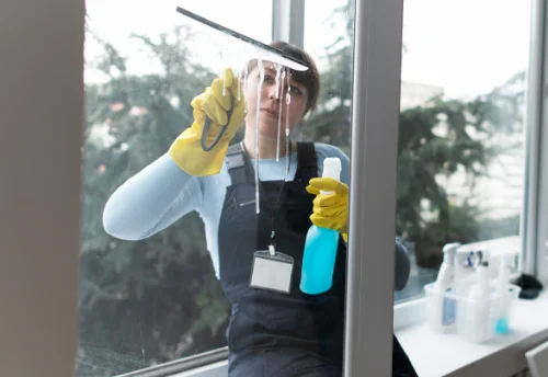 Nettoyage de vitres intérieures et extérieures à Braine